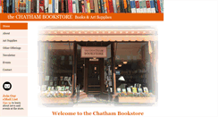 Desktop Screenshot of chathambookstore.com