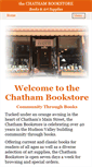 Mobile Screenshot of chathambookstore.com